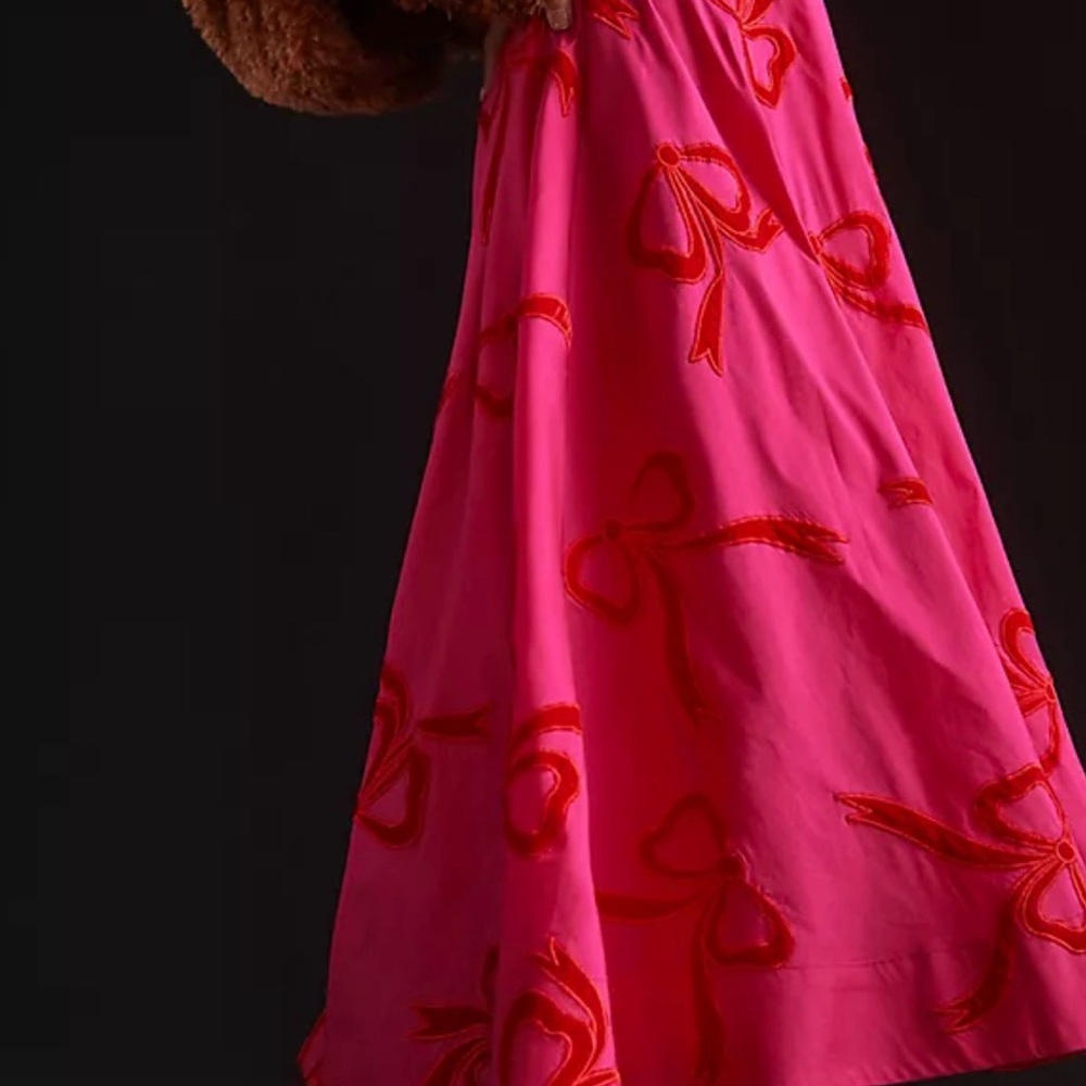 Anthropologie Bow Skirt